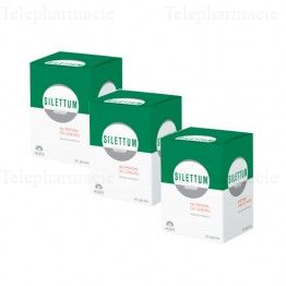 JALDES Silettum &eacute;clat des cheveux Lot de 3 bo&icirc;te de 60 g&eacute;lules