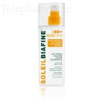 SOLEIL BIAFINE Lait spray solaire haute tol&eacute;rance SPF50+ 200ml