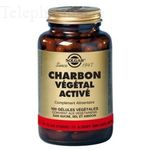 Charbon v&eacute;g&eacute;tal active 100 g&eacute;lules v&eacute;g&eacute;tales
