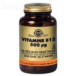 Vitamine B12 500 microgrammes - 50 g&eacute;lules