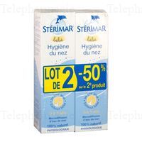ST&Eacute;RIMAR B&eacute;b&eacute; hygi&egrave;ne du nez Lot de 2 flacons 100ml