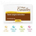 CAVAILL&Egrave;S Savon surgras lait miel pain de 250g
