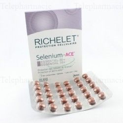 RICHELET Selenium ace essentiel 30 + 30 comprim&eacute;s