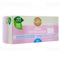 GIFRER S&eacute;rum physiologique 24 unidoses st&eacute;riles de 10ml