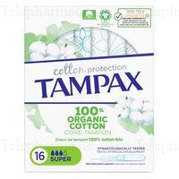 TAMPAX BIO COTTON PROTECTION