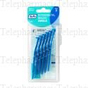 Brossettes interdentaires avec manche 0.6mm x6