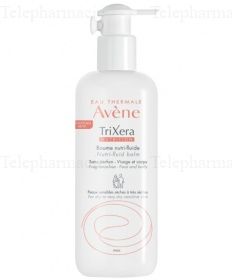 Trixera nutrition baume nutri-fluide sans parfum visage et corps peaux sensibles 400ml