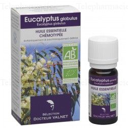 DOCTEUR VALNET Huile essentielle d'eucalyptus globulus bio flacon 10ml