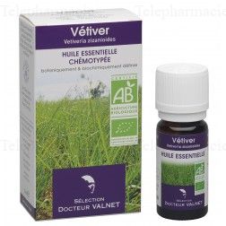 DOCTEUR VALNET Huile essentielle de vetiver bio flacon 10ml