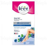 VEET BANDE CIRE PEAUX SENSIX
