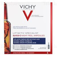 VICHY Liftactiv specialist glyco-c night peel ampoules 30 ampoules de 2ml