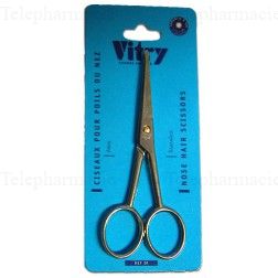 VITRY Ciseaux poils du nez