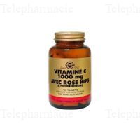 Vitamine C 1000 avec rose hips (cynorrhodon) 100 comprim&eacute;s