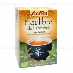 &Eacute;quilibre du th&eacute; vert - Infusion Bio - 17 Sachets